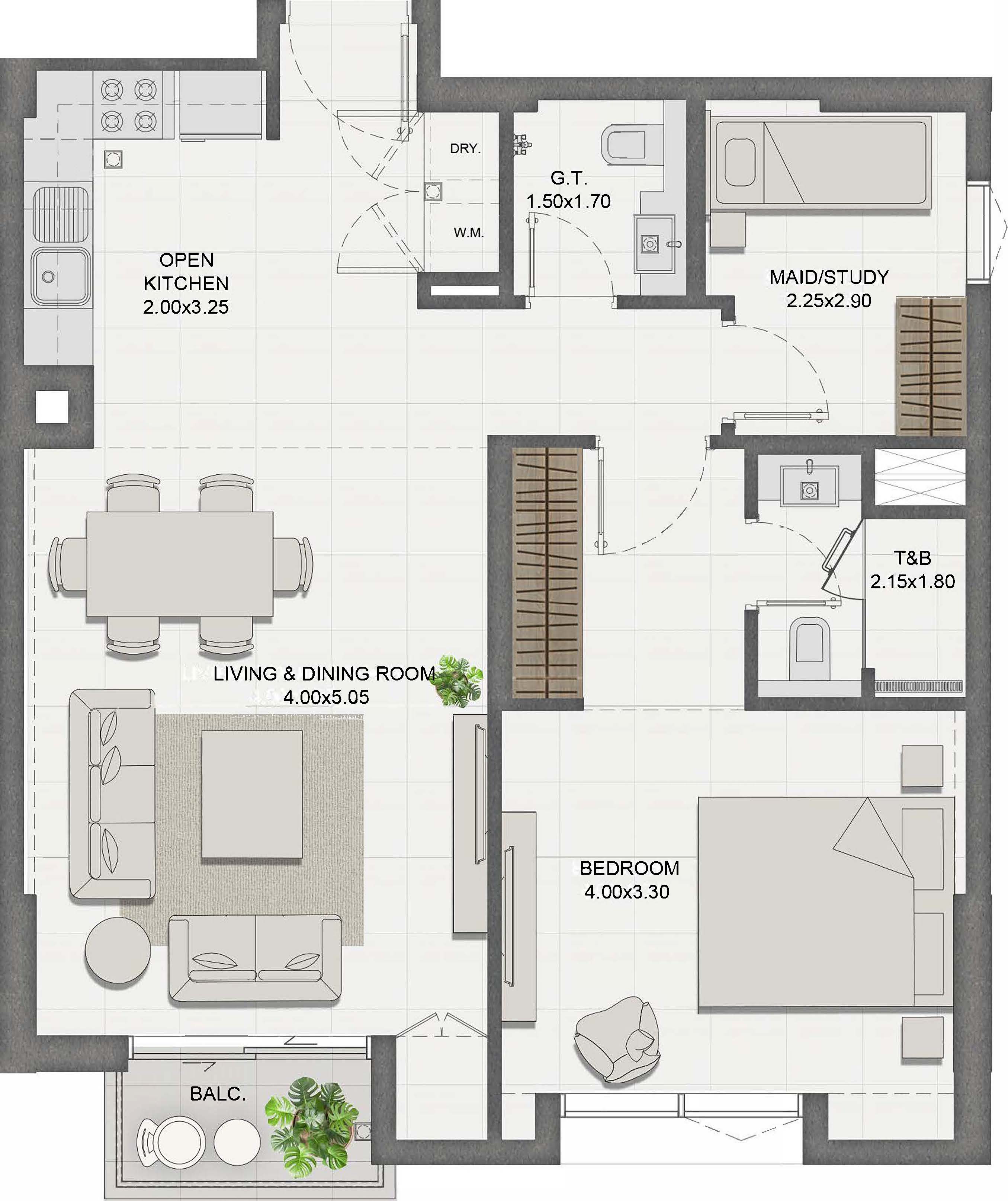 Unit 110 layout